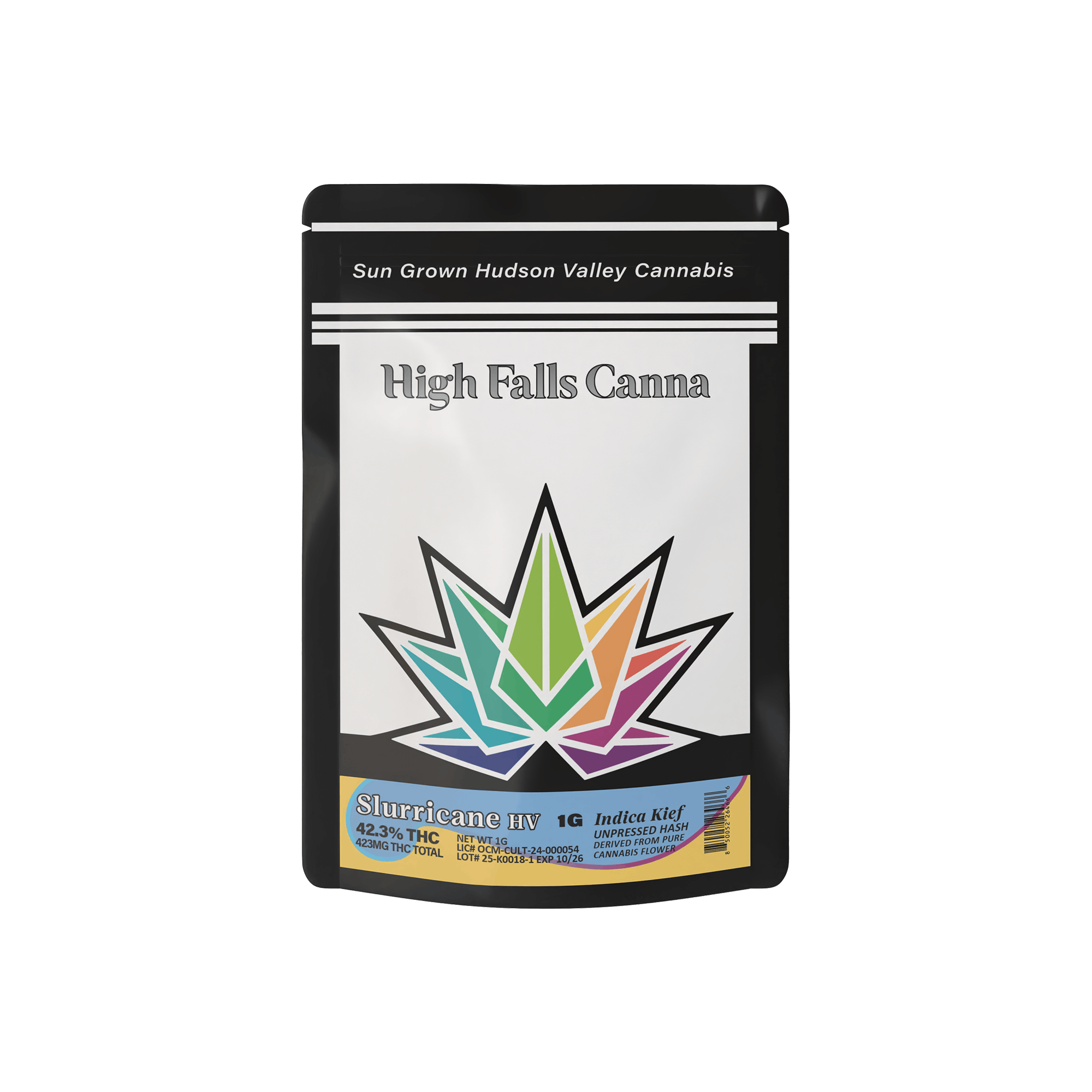 Photograph of product: High Falls | Slurricane Kief | Jar