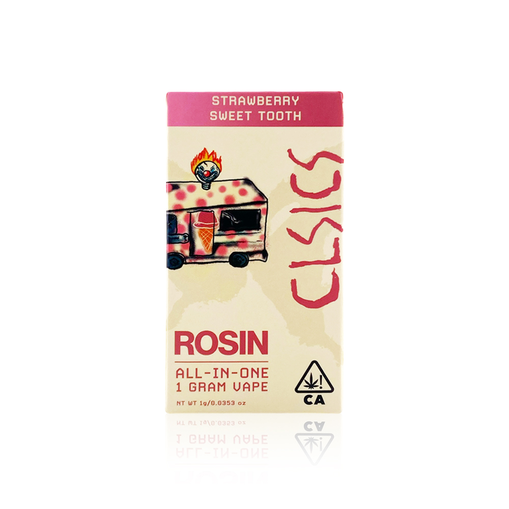 Photograph of product: CLSICS - VAPE (LIVE ROSIN) - HYBRID - SWEET TOOTH