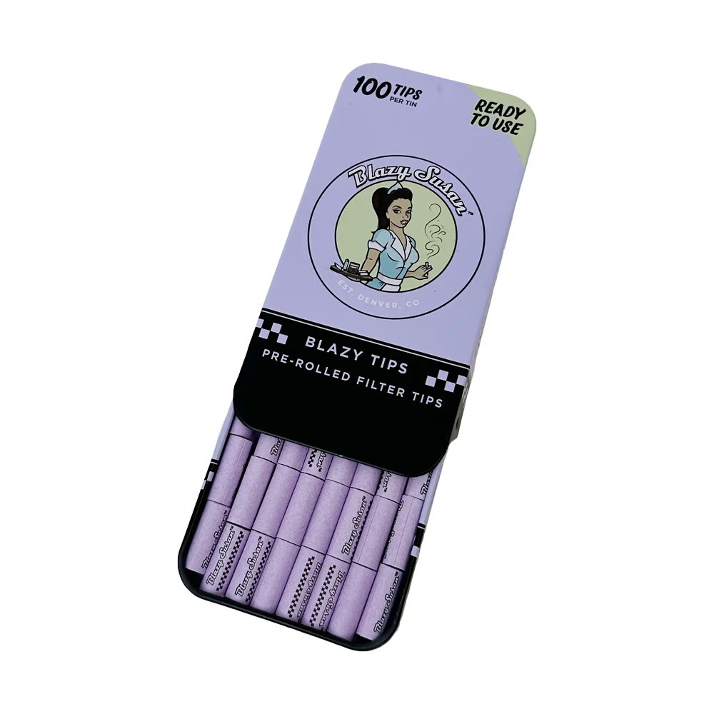 Photograph of product: Purple Filter Tips (100ct)
