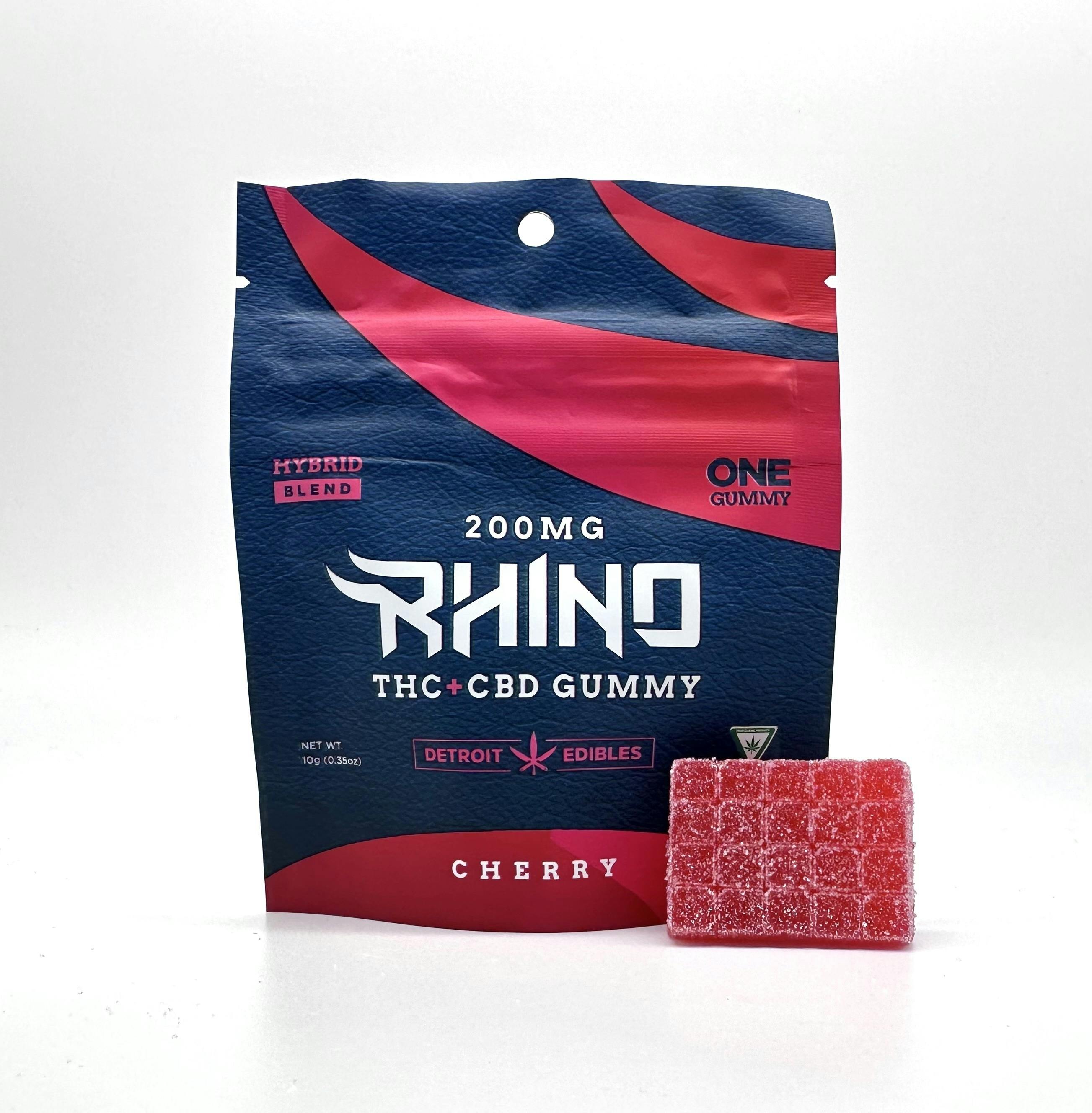 Photograph of product: Cherry 4:1 - TH-oui:CBD Gummies - 200mg