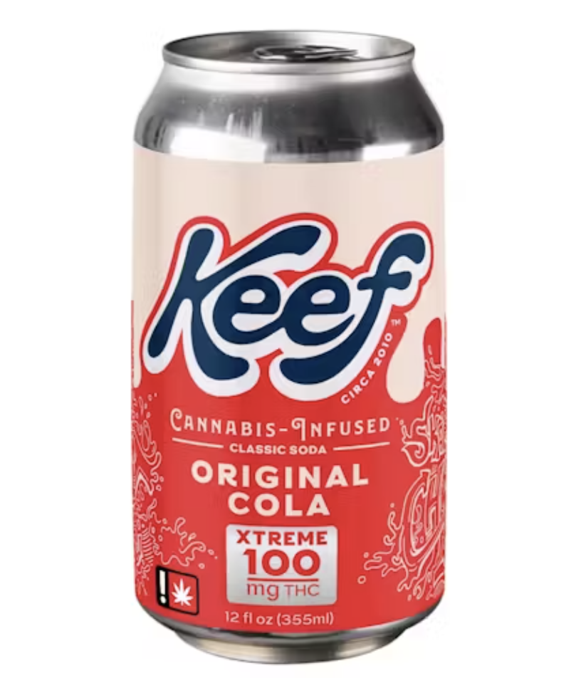 Photograph of product: Keef Soda 100mg Beverage - Original Cola