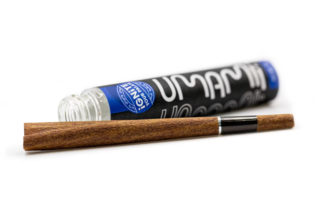 Photograph of Product: Umamii | Chili Verde infused with Blissful Wizard | 1.2g Infused Blunt