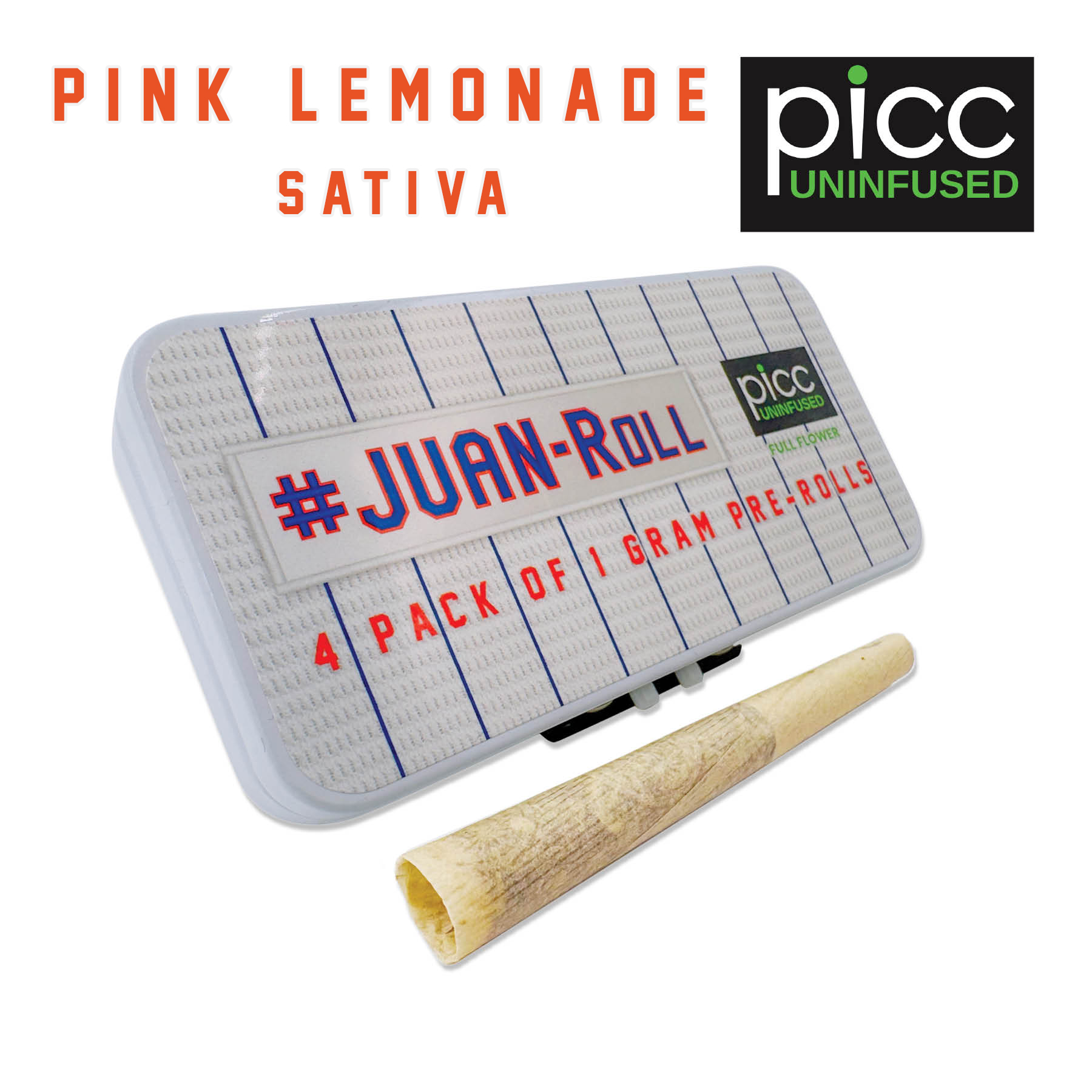 Photograph of product: Pink Lemonade | #Juan Pre-Rolls | 4pk | 4g