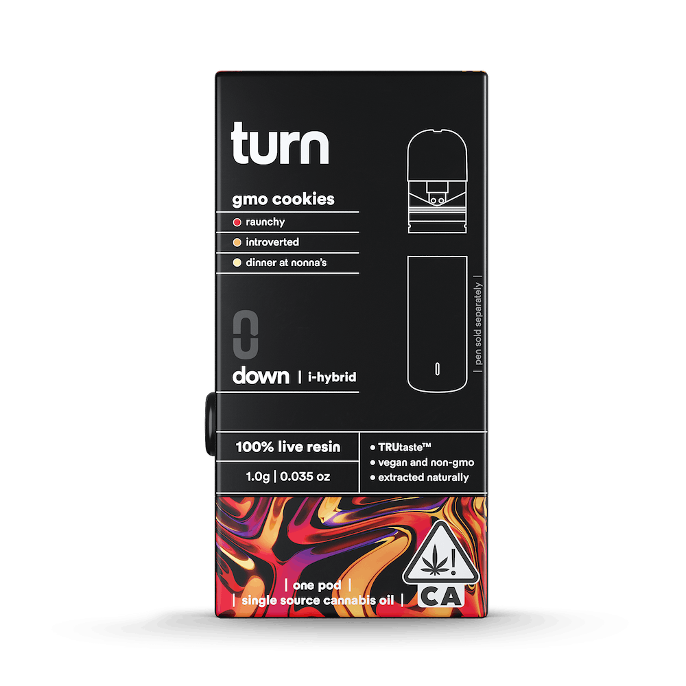Photograph of product: Turn - Pod - Live Resin - GMO Cookies - 1G