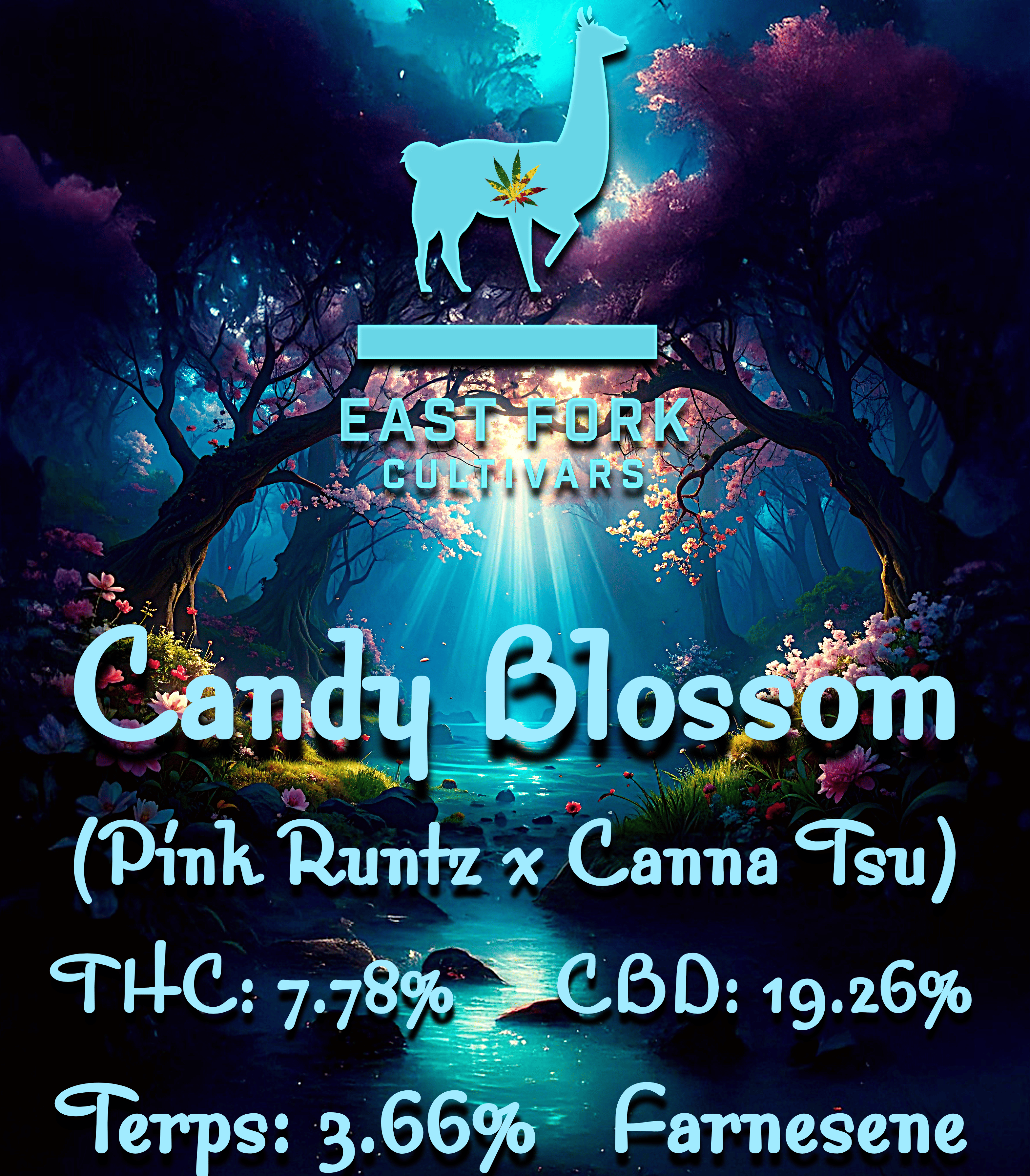 Photograph of product: Candy Blossom (East Fork Cultivars) - 28g
