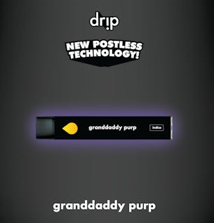 Photograph of product: Granddaddy Purp (Oui'd) : AIO Disposable : Drip