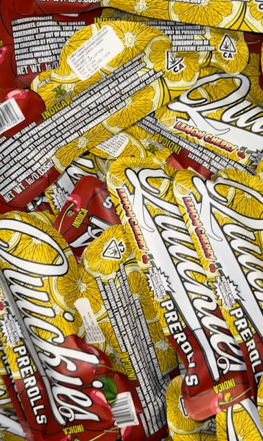 Photograph of product: Lemon Cherry 1g Infused Preroll