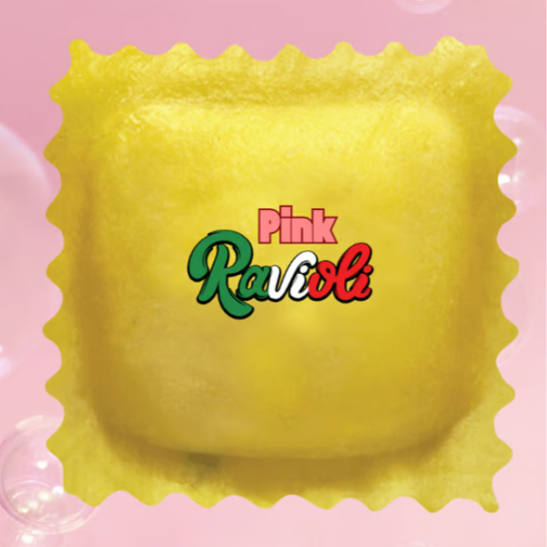 Photograph of product: Ravioli | Pink Ravioli 1/8oz - Hybrid