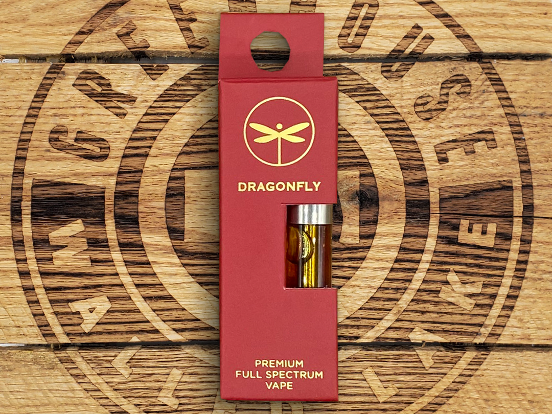 Photograph of product: Dragonfly | Strawberry Cough | 1g Cart