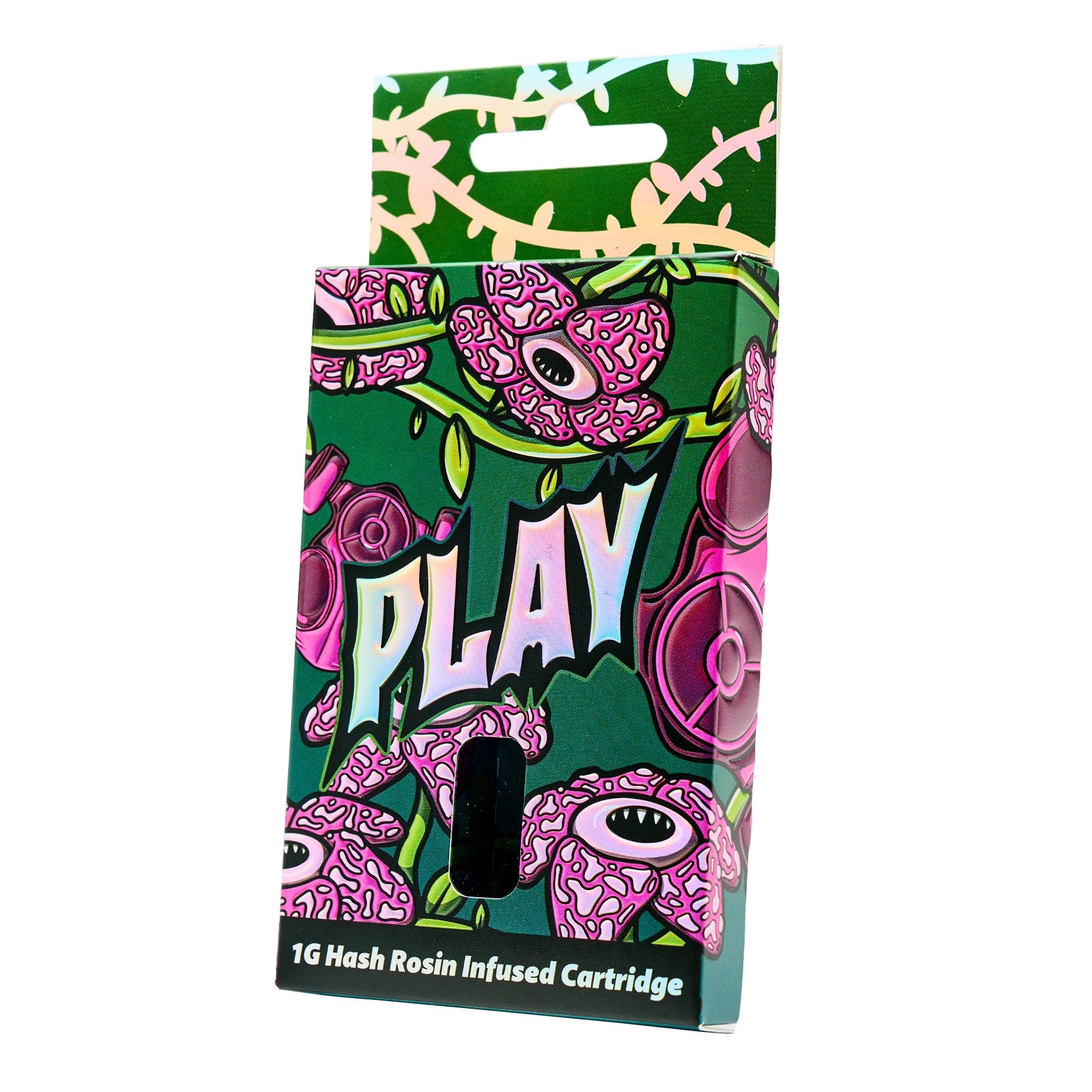 Photograph of product: Play | Island Passion Rosin Infused Distillate | Cartridge