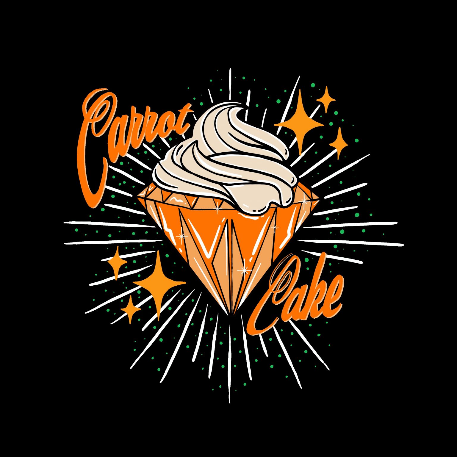 Photograph of product: Carrot Cake (DOH) - 7g
