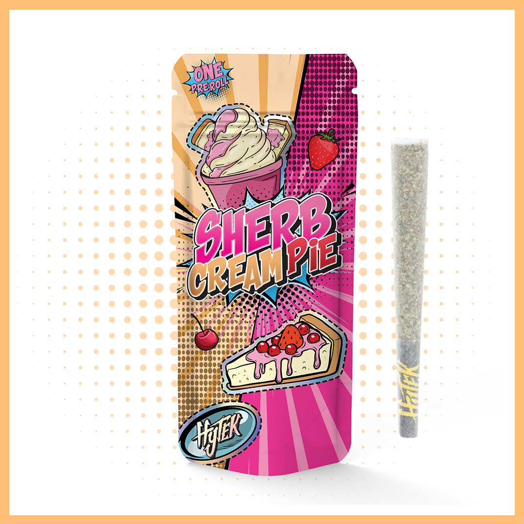 Photograph of product: HYTEK | SHERB CREAM PIE | 1g PREROLL