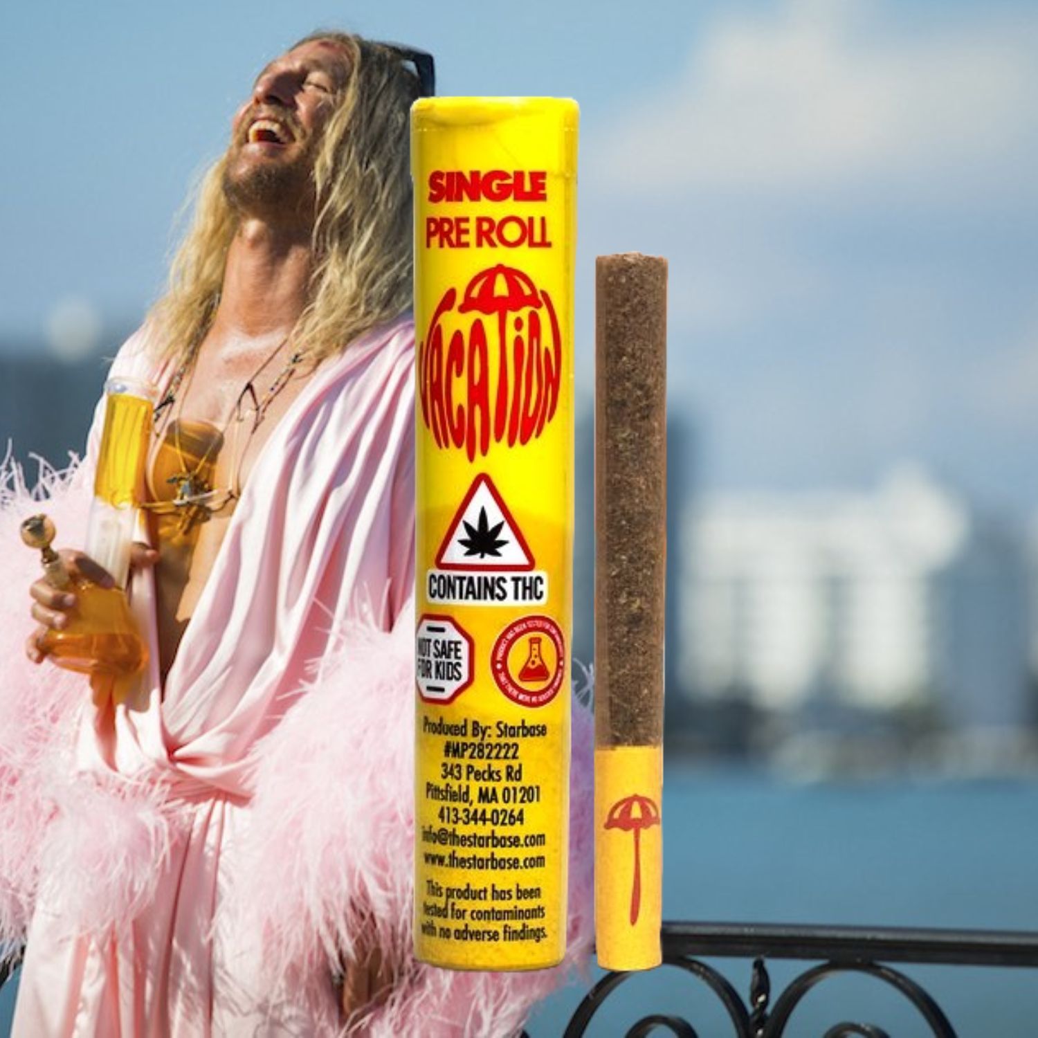 Photograph of product: A Vacation | Happy Jack Pre-Roll | 0.7g