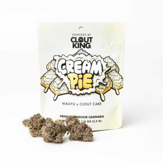 Photograph of product: Clout King Pre-Pack - Cream Pie - 3.5g