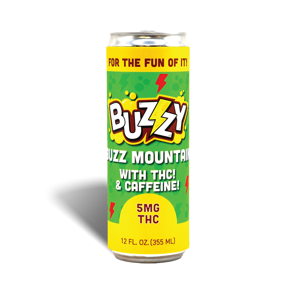 Photograph of product: Buzz Mountain Soda - 12 oz