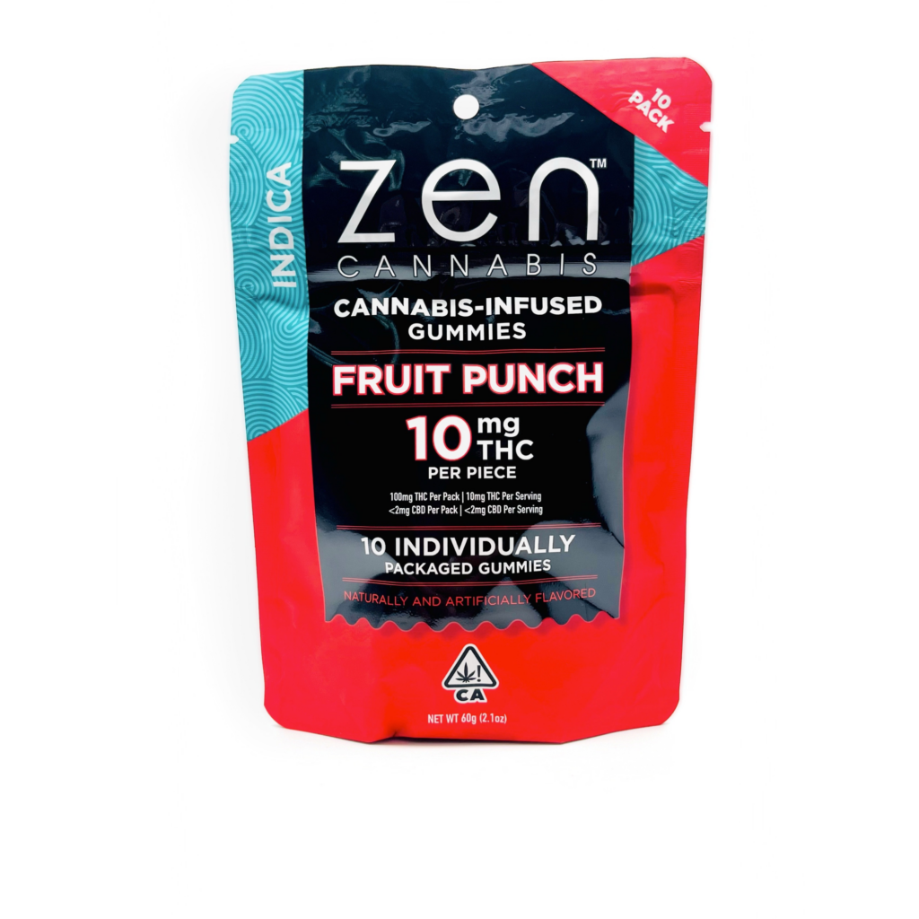 Photograph of product: ZEN FRUIT PUNCH 100MG (I)