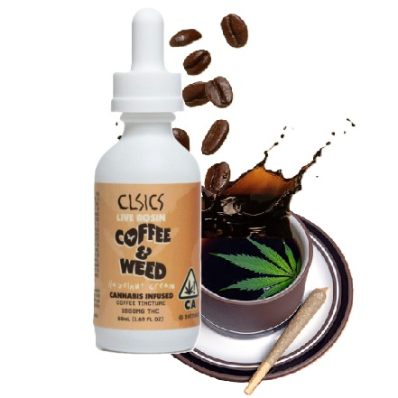 Photograph of product: HAZELNUT CREAM - LIVE ROSIN TINCTURE COFFEE AND Oui'd