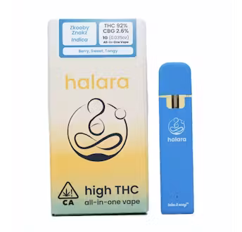 Photograph of product: Zkooby Znaks Aio Vape Cart
