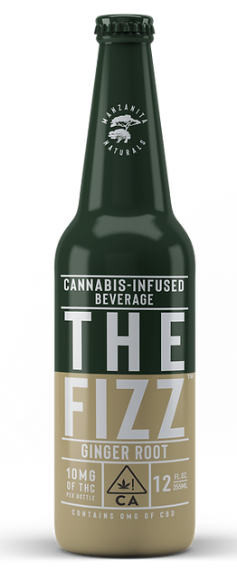 Photograph of product: Manzanita - The Fizz - Ginger Root 10mg