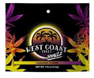 Photograph of product: West Coast Treez Lights Out Oui'd Smallz - 3.5g