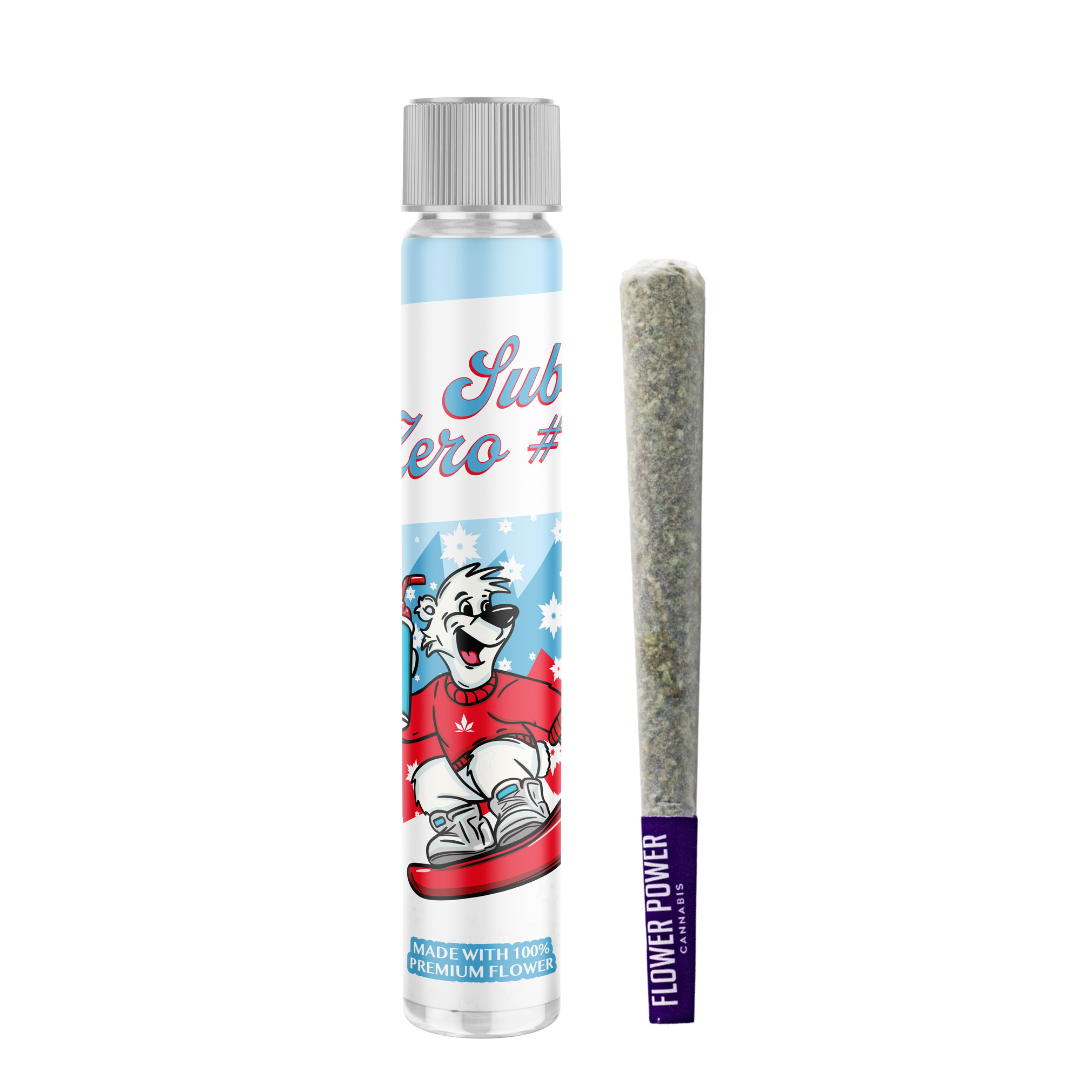 Photograph of product: Flower Power | Sub Zero #6 Pre-Roll | 1g