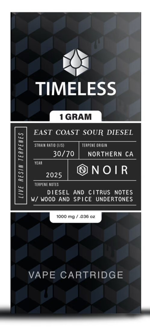 Photograph of product: East Coast Sour Diesel | Cartridge