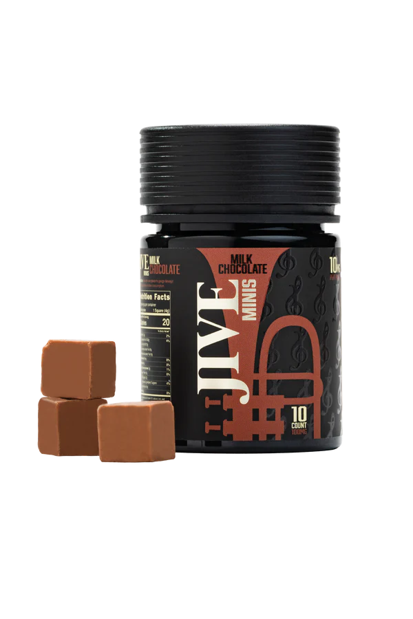 Photograph of product: Jive | Milk Chocolate | Minis | 100 mg