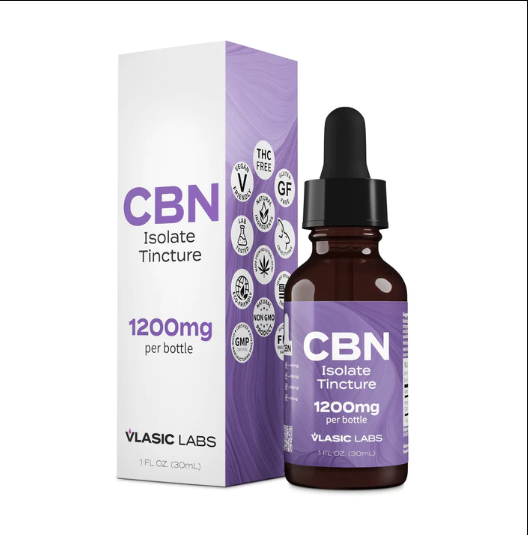 Photograph of Product: 1200mg CBN Tincture by Vlasic Labs