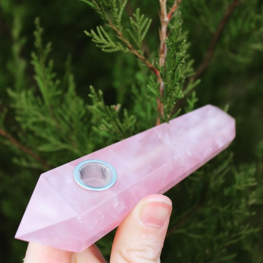 Photograph of product: Crystal Quartz Pipe