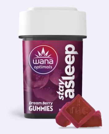 Photograph of product: Optimals Stay Asleep | 4:2:1:1 CBD:THC:CBN:CBG | Soft Lozenge | 10pk/200mg:100mg:50mg:50mg