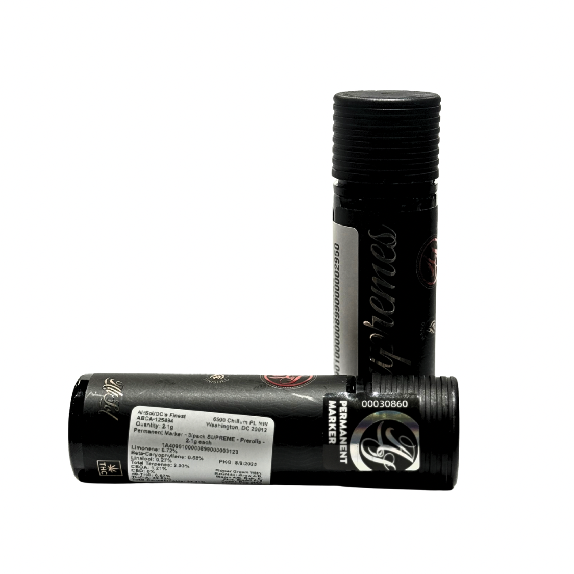 Photograph of product: AltSol | Fuel Biscuits | 3/pack SUPREME | Pre-rolls - 2.1 G