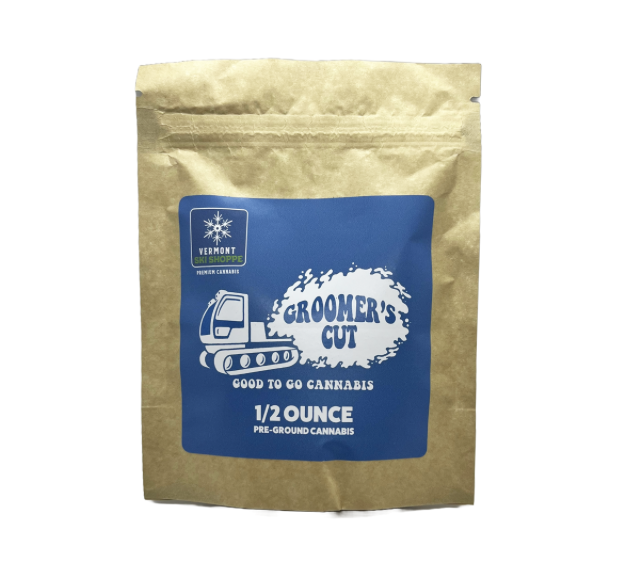 Photograph of product: VT Ski Shoppe Groomers Cut Pre-Ground Flower | Wonky Scoops - 14g