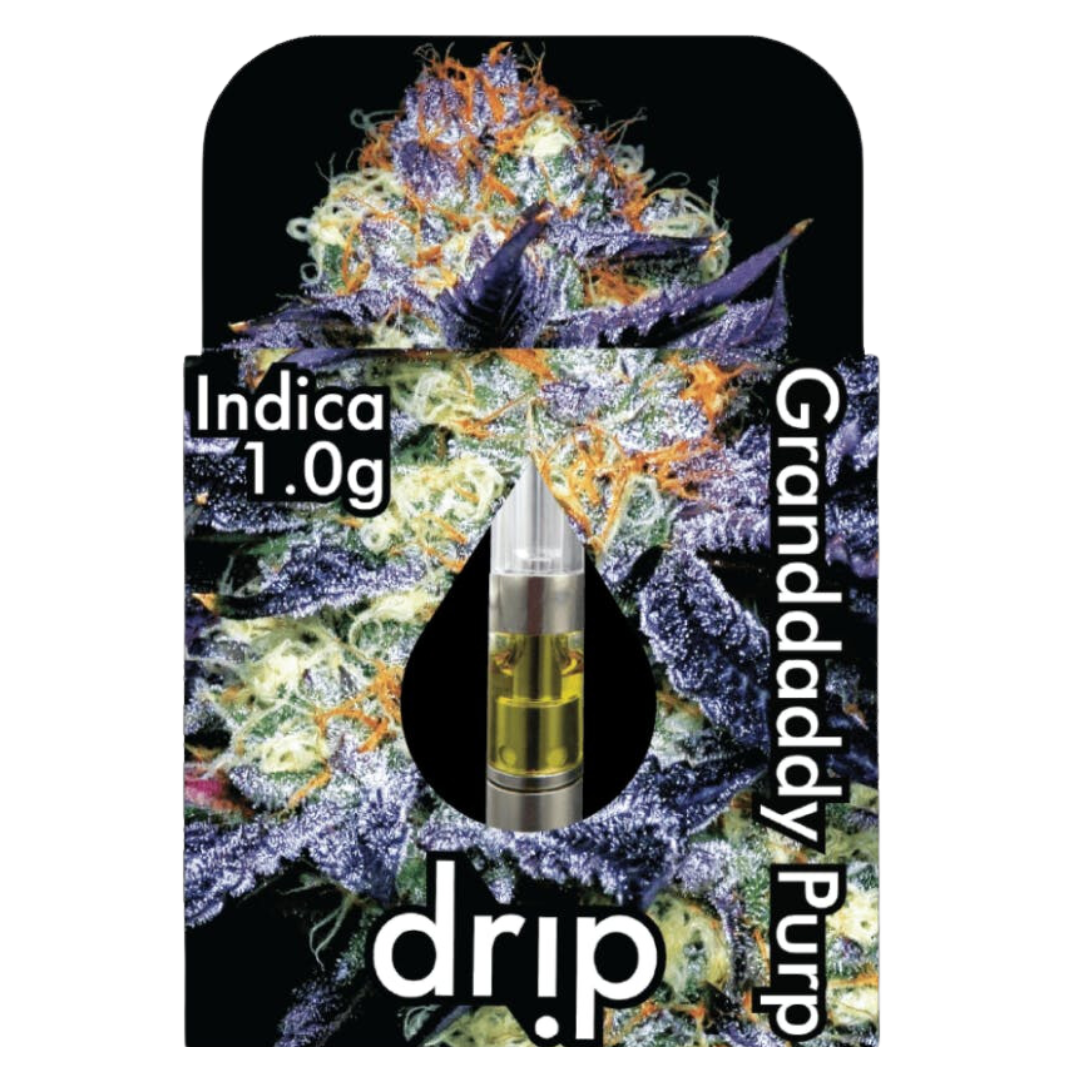 Photograph of product: Drip - 510 Cart - Granddaddy Purp