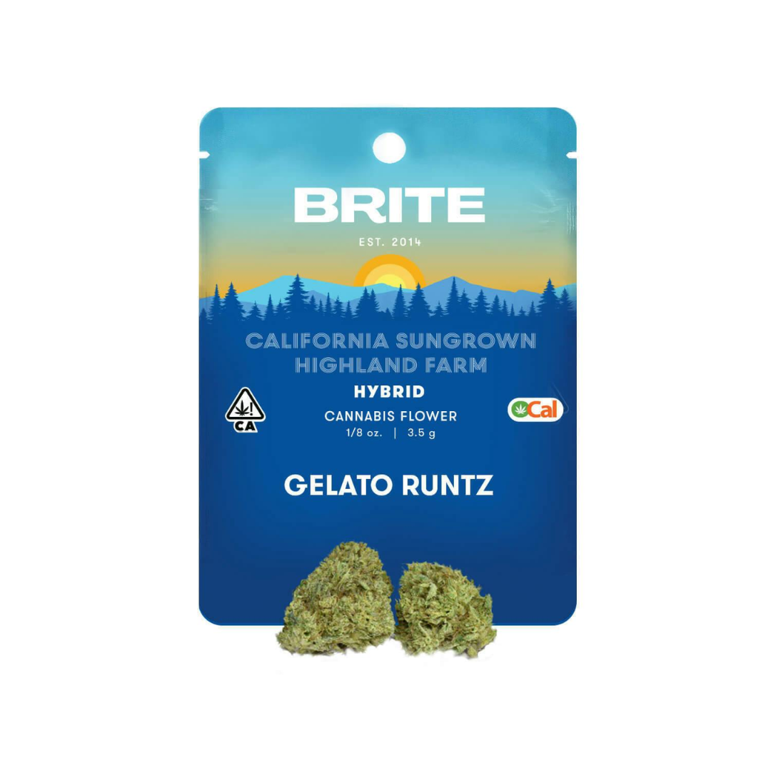 Photograph of product: Brite Labs - Gelato #33 (Oui'd) Flower 3.5g