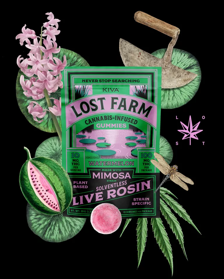 Photograph of product: Live Rosin Gummies 100mg 10pk - Watermelon