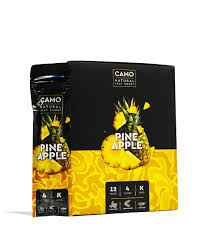 Photograph of product: Camo - Natural Leaf Cones 4pk - Pineapple
