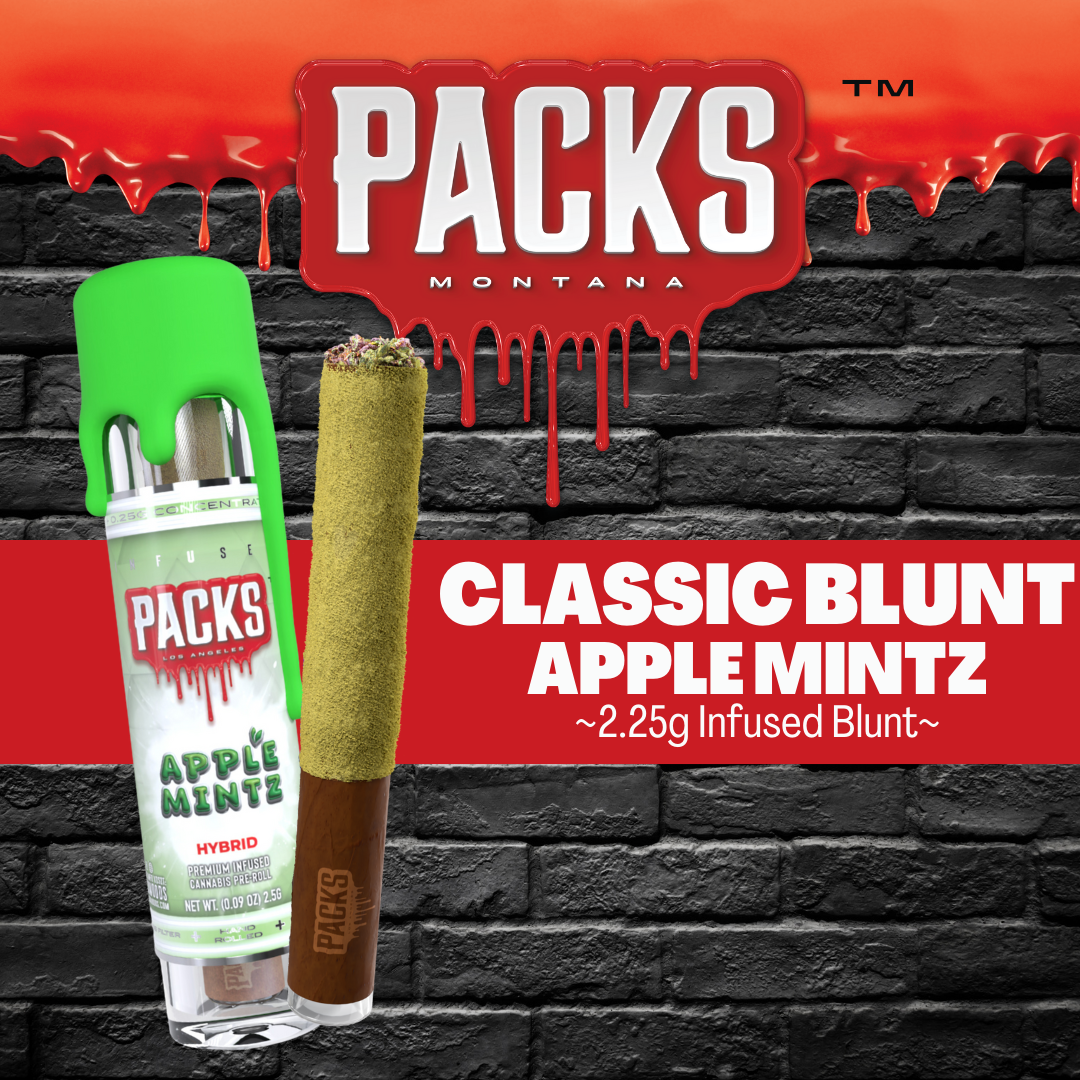 Photograph of product: Packs Apple Mintz Classic Blunt