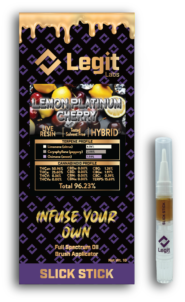 Photograph of product: Lemon Plat Cherry Slick Stick