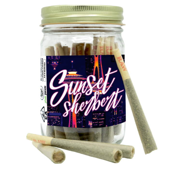 Photograph of product: SUNSET SHERBERT (H) 14PK PREROLLS