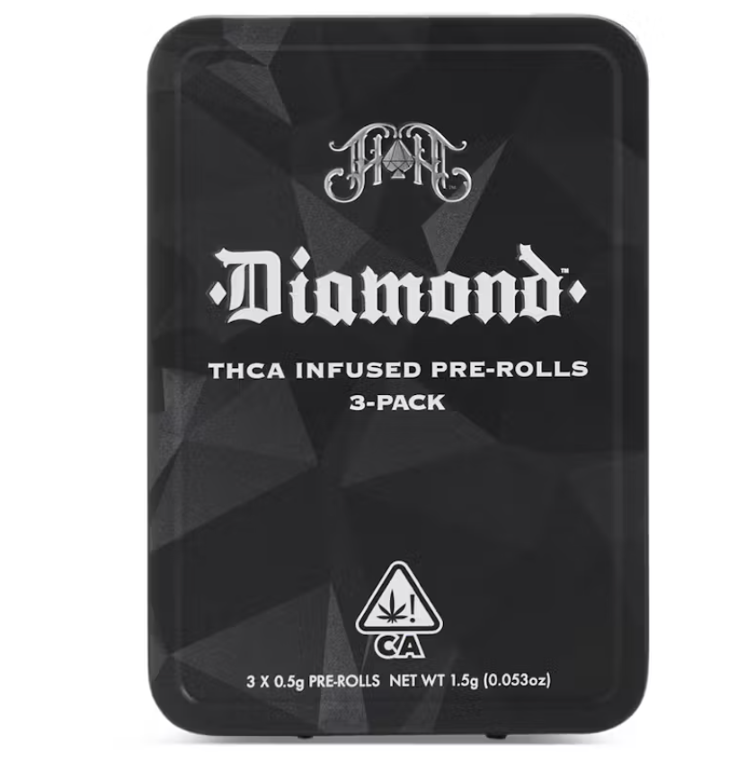 Photograph of product: J1 DIAMOND TH-ouiA-INFUSED 5PK