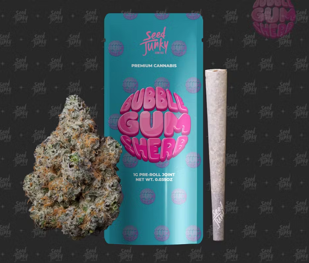 Photograph of product: Bubble Gum Sherb | 1G Preroll