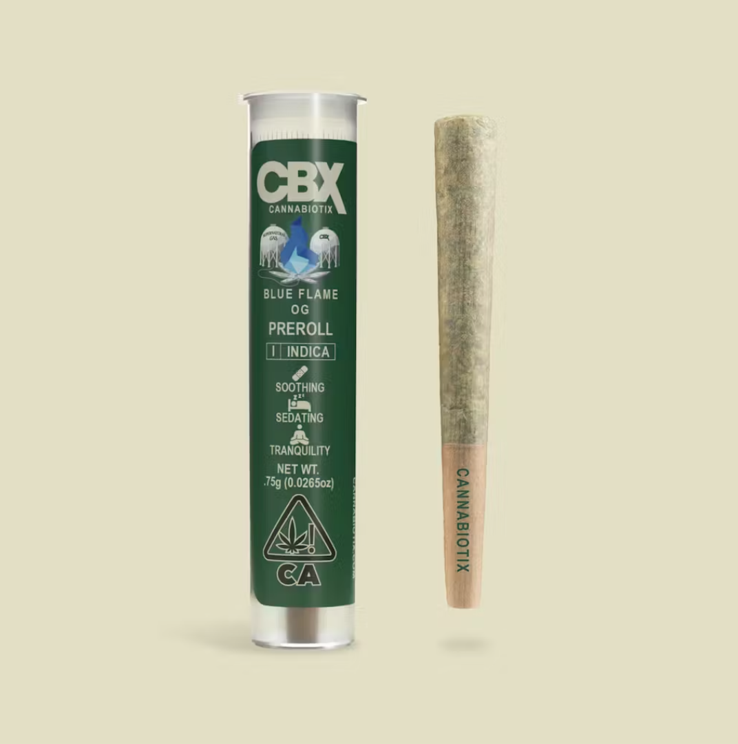 Photograph of product: CBX - Blue Flame OG - Indoor - Joint