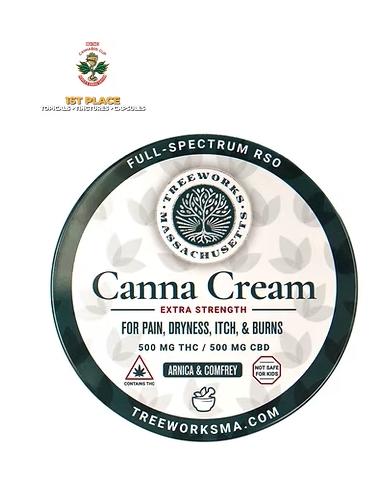 Photograph of product: TREEWORKS - Canna Cream - Topical