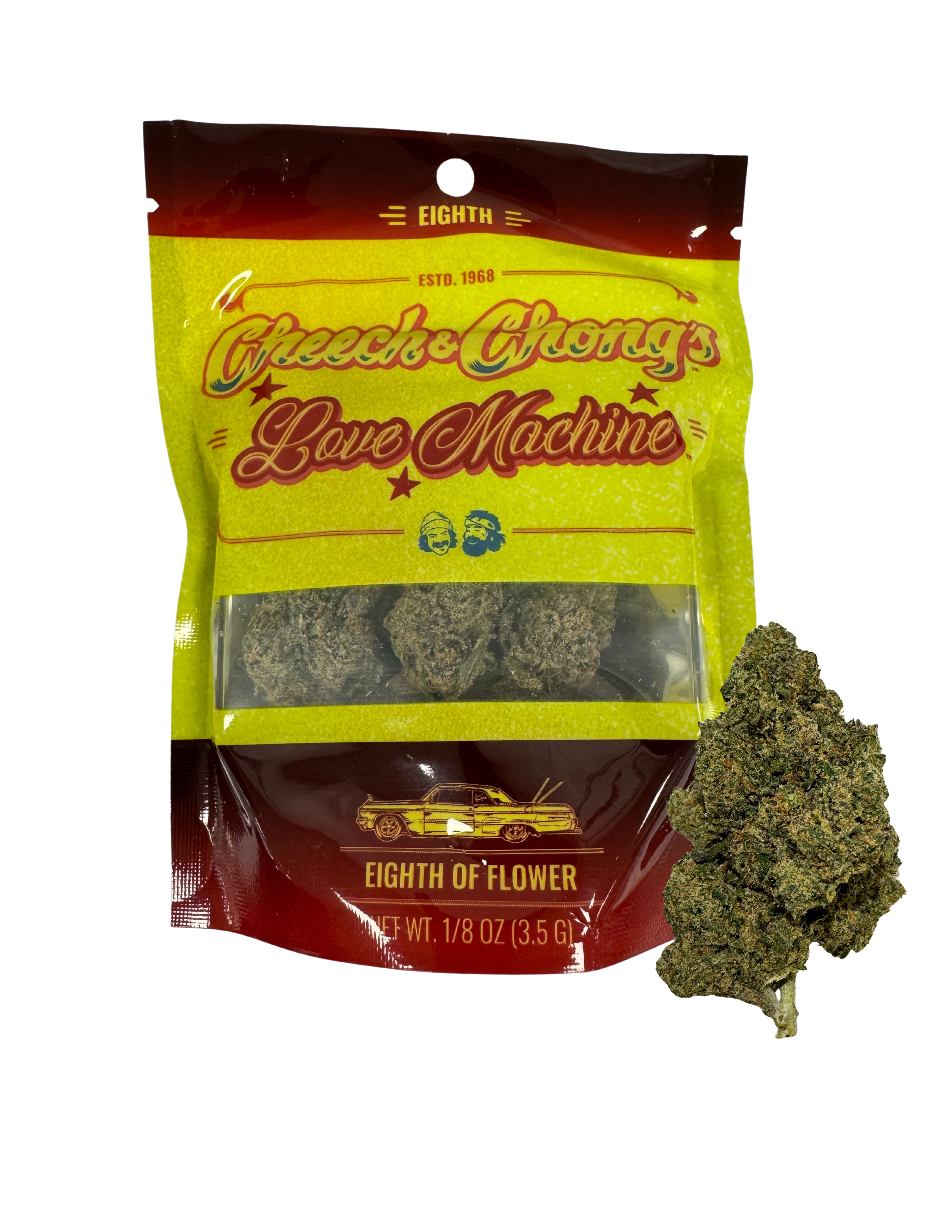 Photograph of product: Flower | Cheech & Chong | Love Machine - 3.5g