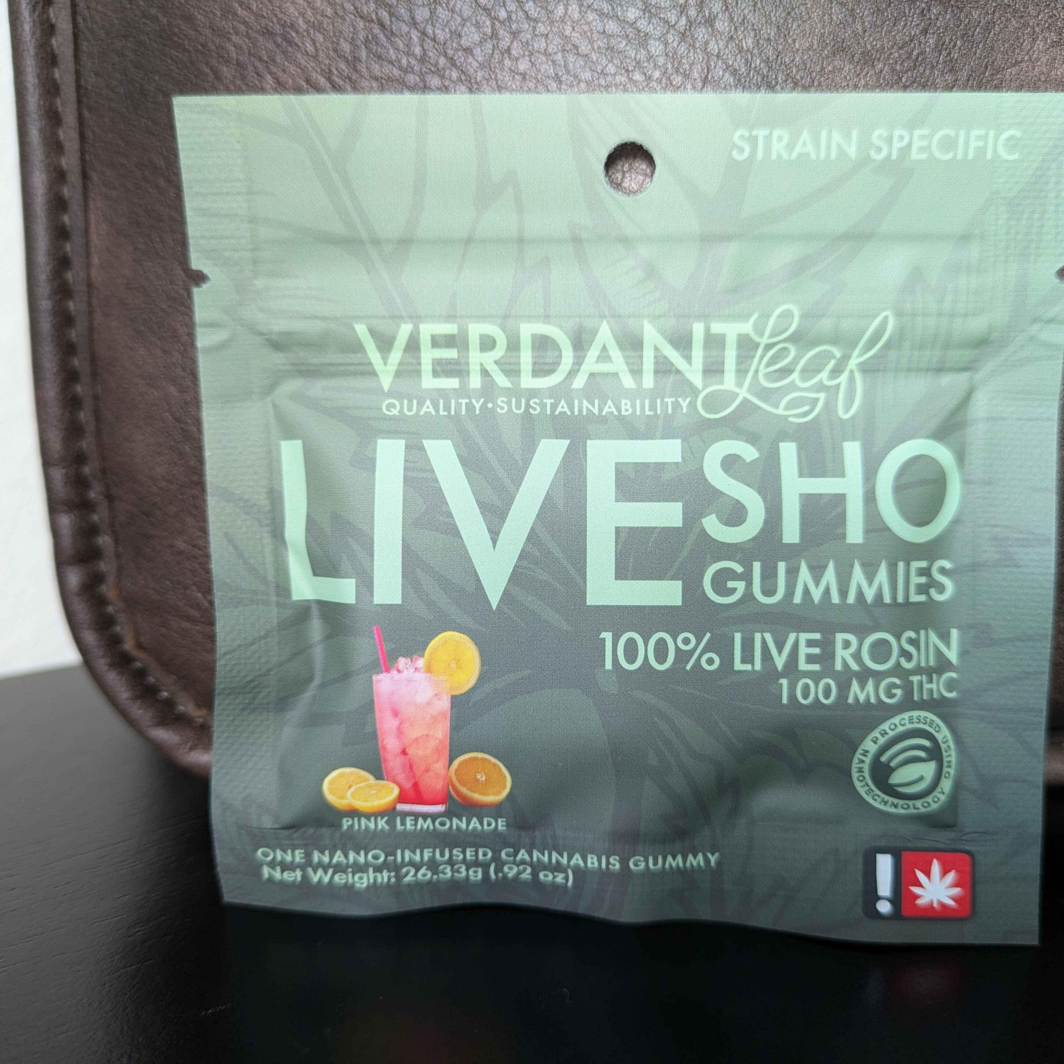 Photograph of product: gummy VL Pink Lemonade Ratio gummy