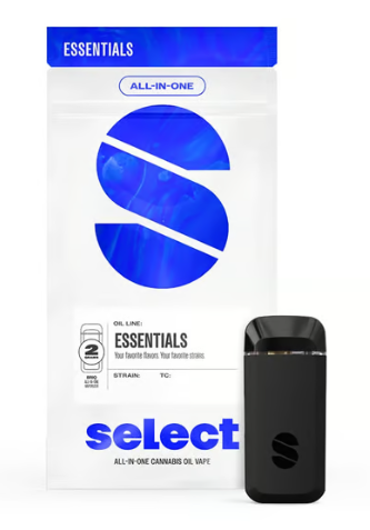 Photograph of product: SELECT BRIQ BLUE DREAM DISPOSABLE 2G