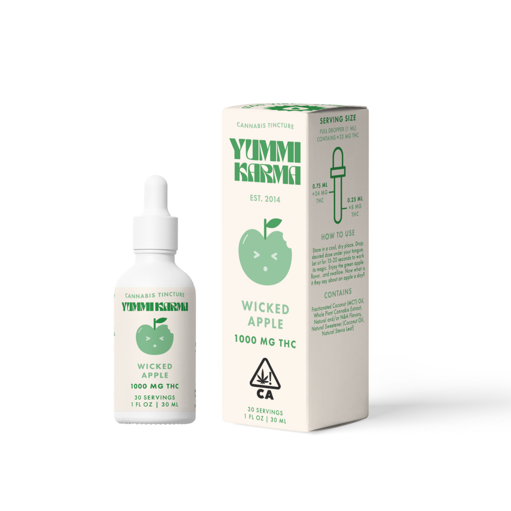 Photograph of product: Yummi Karma | Wicked Apple Tincture | 1000mg