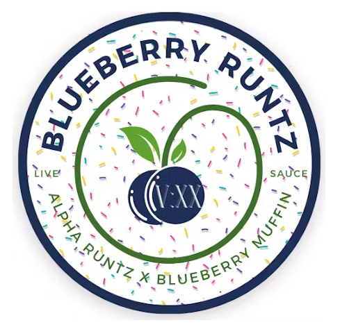 Photograph of product: Live Sauce - Blueberry Runtz - 2g