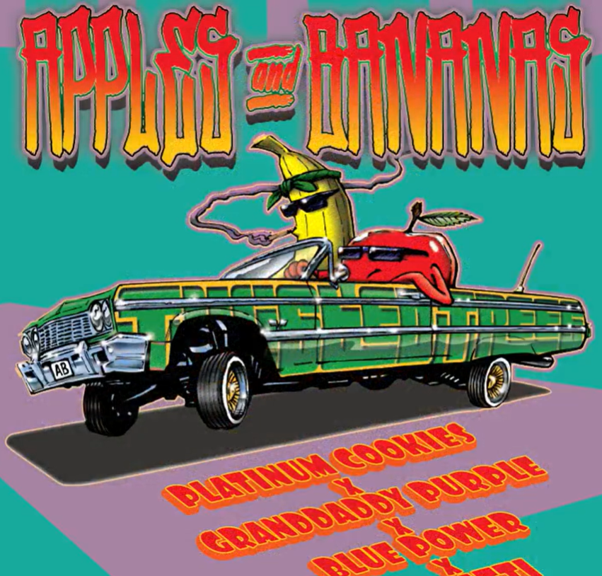 Photograph of product: Apples & Bananas Pre-Roll | The Daily Grind | 1g (5/$15)