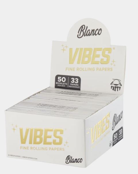 Photograph of product: Vibes Blanco Rolling Papers Fatty